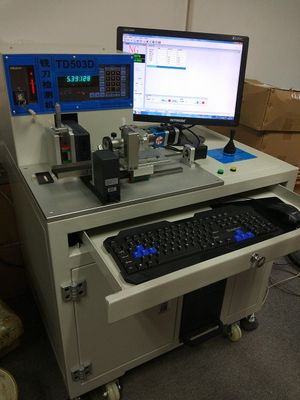 Laser Tool Measuring System Integrated with CMM Fixture Kits and Auto Diameter Tester for Milling Tools